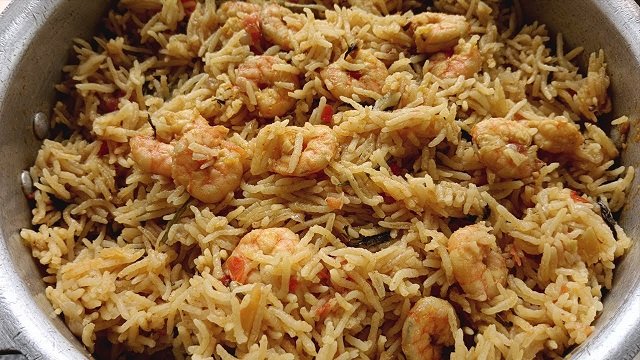 Prawns Briyani