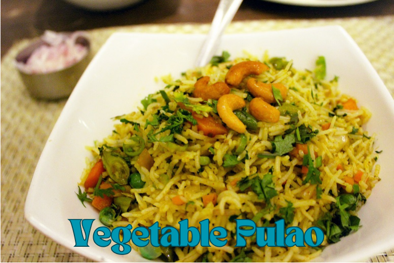 Vegetable Pulao in Tamil