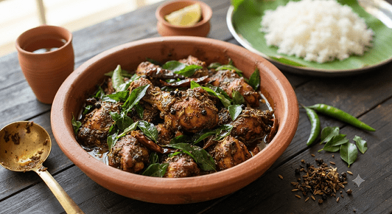 Chettinad Pepper Chicken Roast