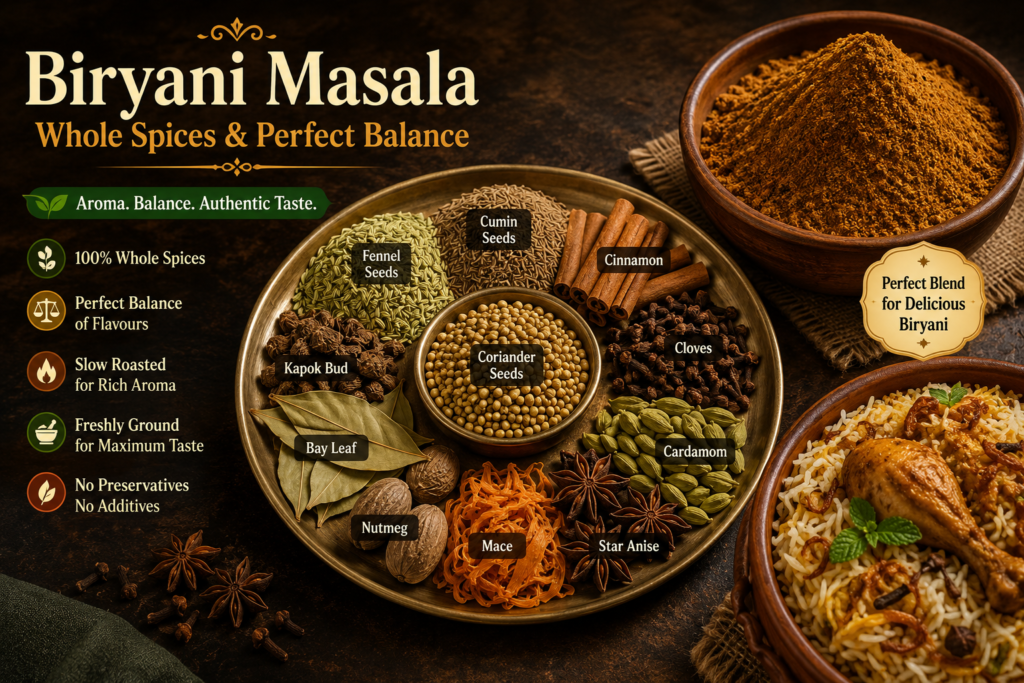 Biryani Masala – Whole Spices & Perfect Balance