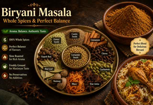 Biryani Masala – Whole Spices & Perfect Balance